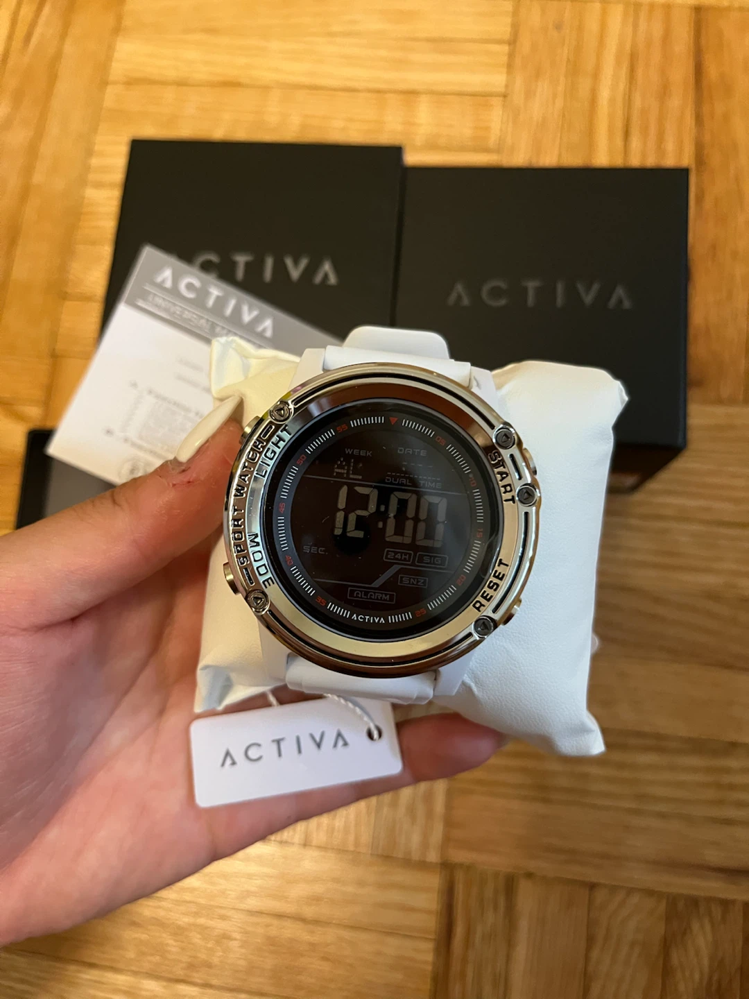 Activa x Invicta Men’s Digital Watch 52mm – White NIB - photo 3