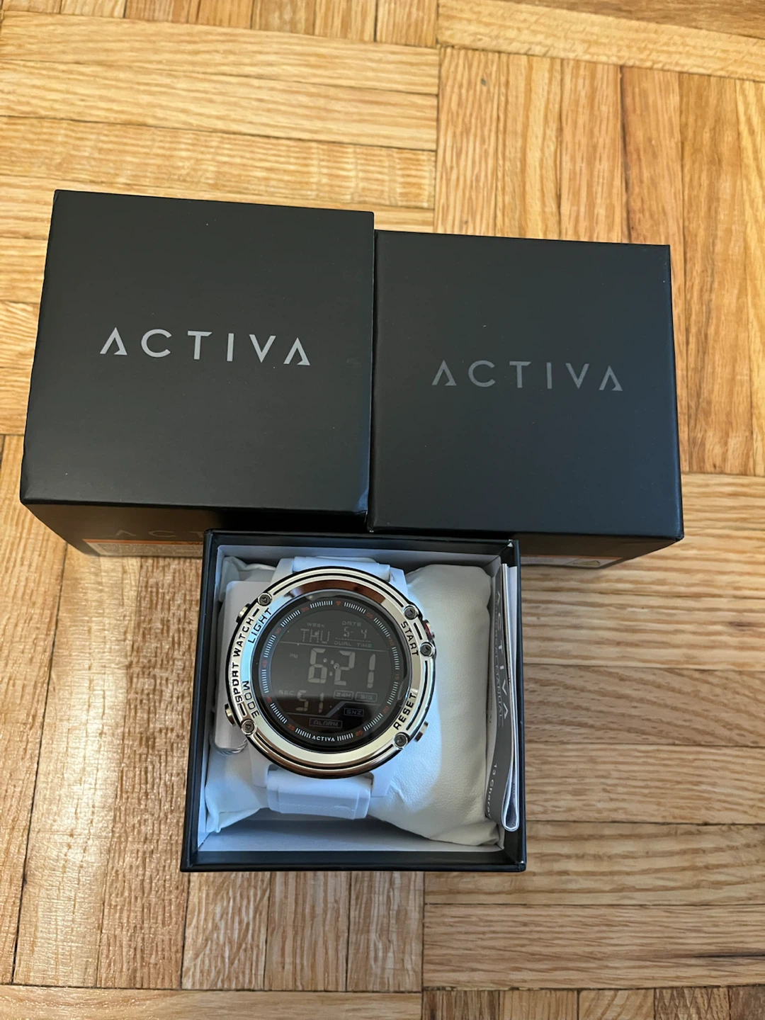 Activa x Invicta Men’s Digital Watch 52mm – White NIB - photo 4
