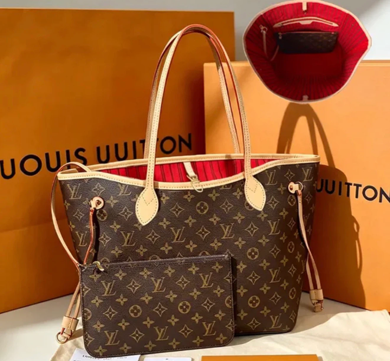 Louis Vuitton Neverfull MM Monogram Tote