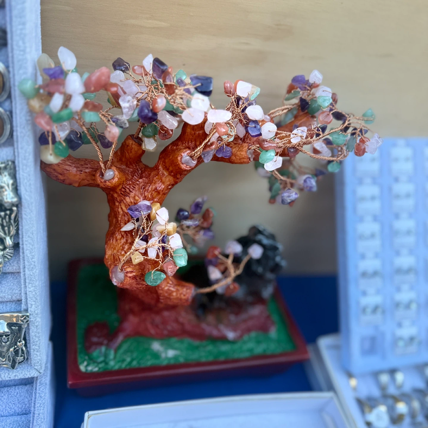 Gemstone Bonsai Tree Decoration - photo 5