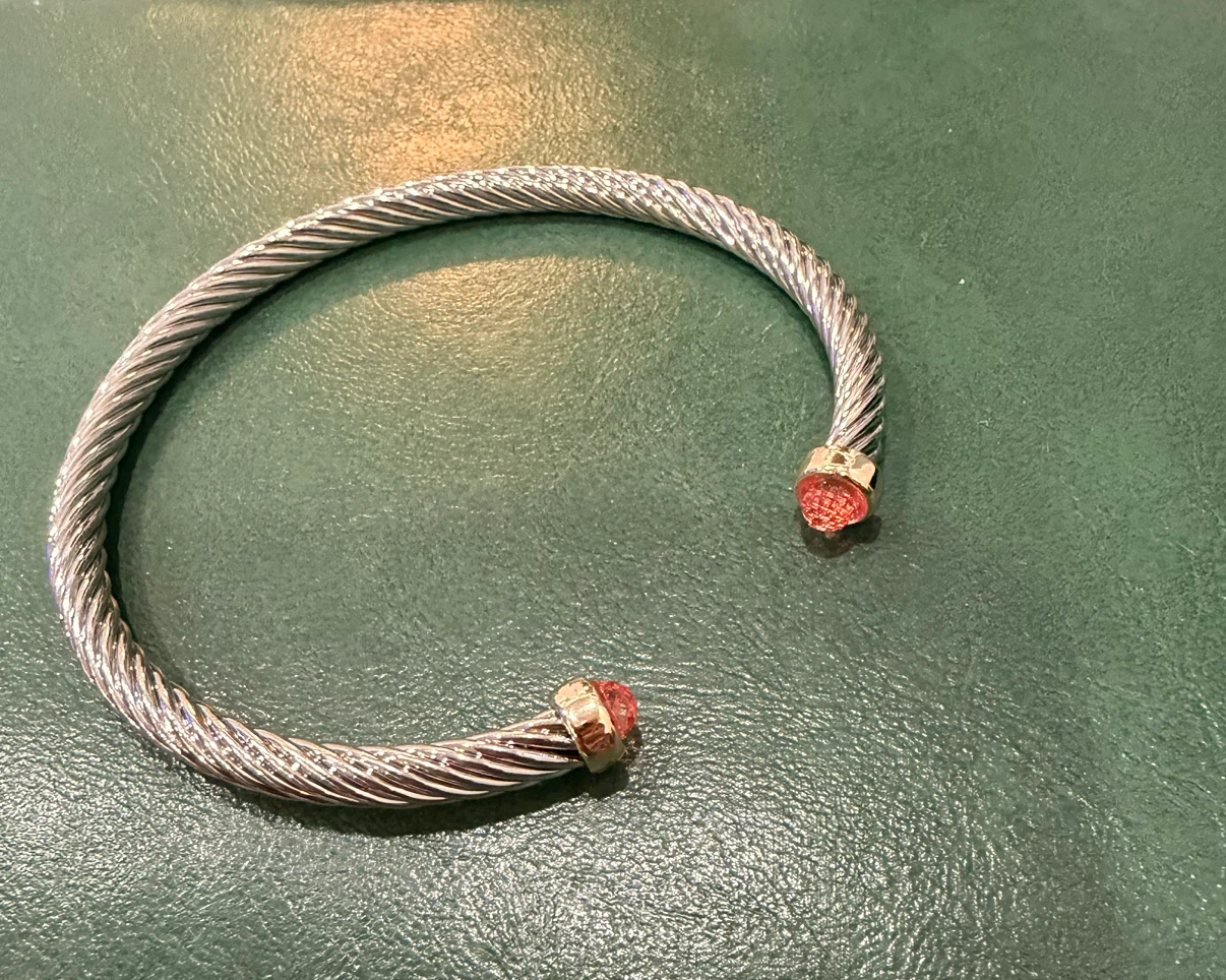 Cable Cuff Bracelet