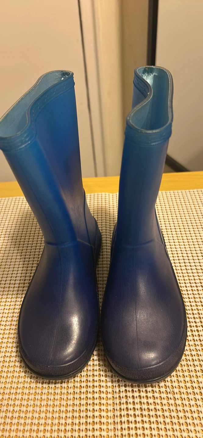 Blue Children's Rain Boots Size 10
