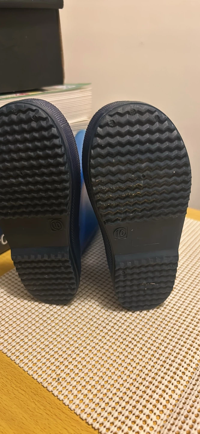 Blue Children's Rain Boots Size 10 - photo 3