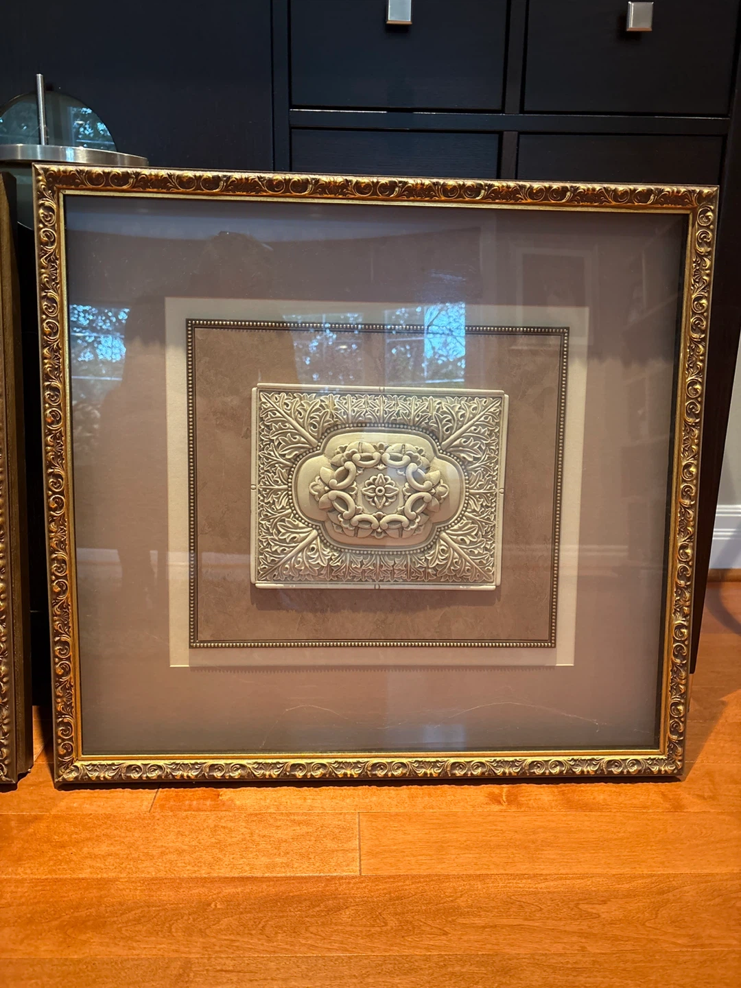 Set of Two Ornate Framed Wall Art Pieces - photo 3