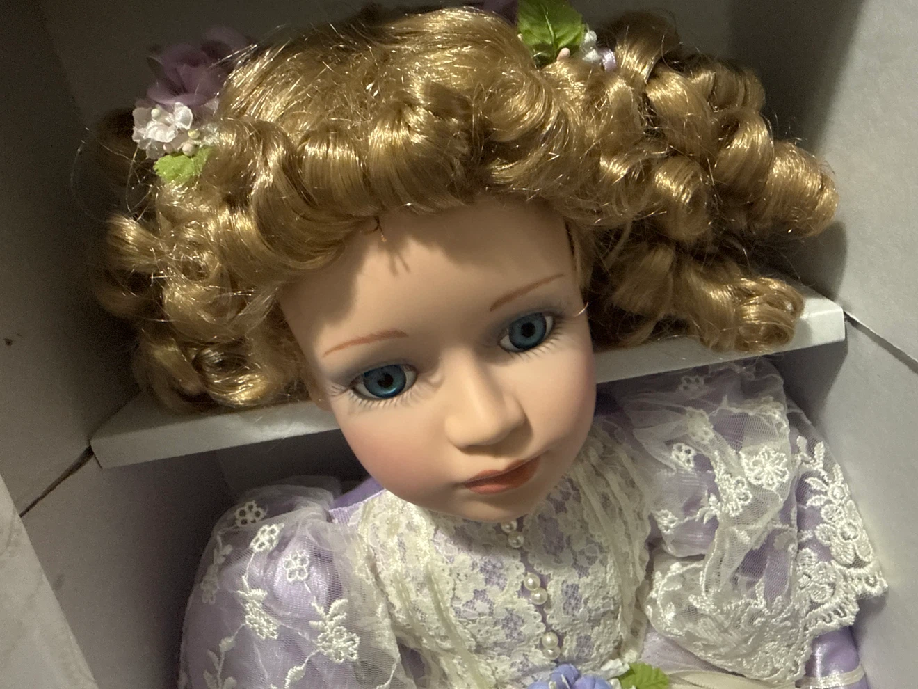 21” vintage 1990 The Heritage Collection Porcelain Doll - photo 5