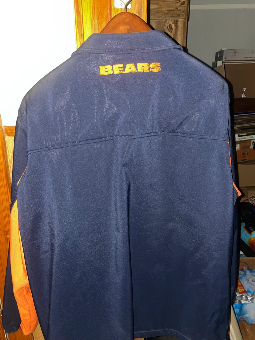 Chicago Bears NFL Official Soft Shell Jacket Navy XXL - photo 3