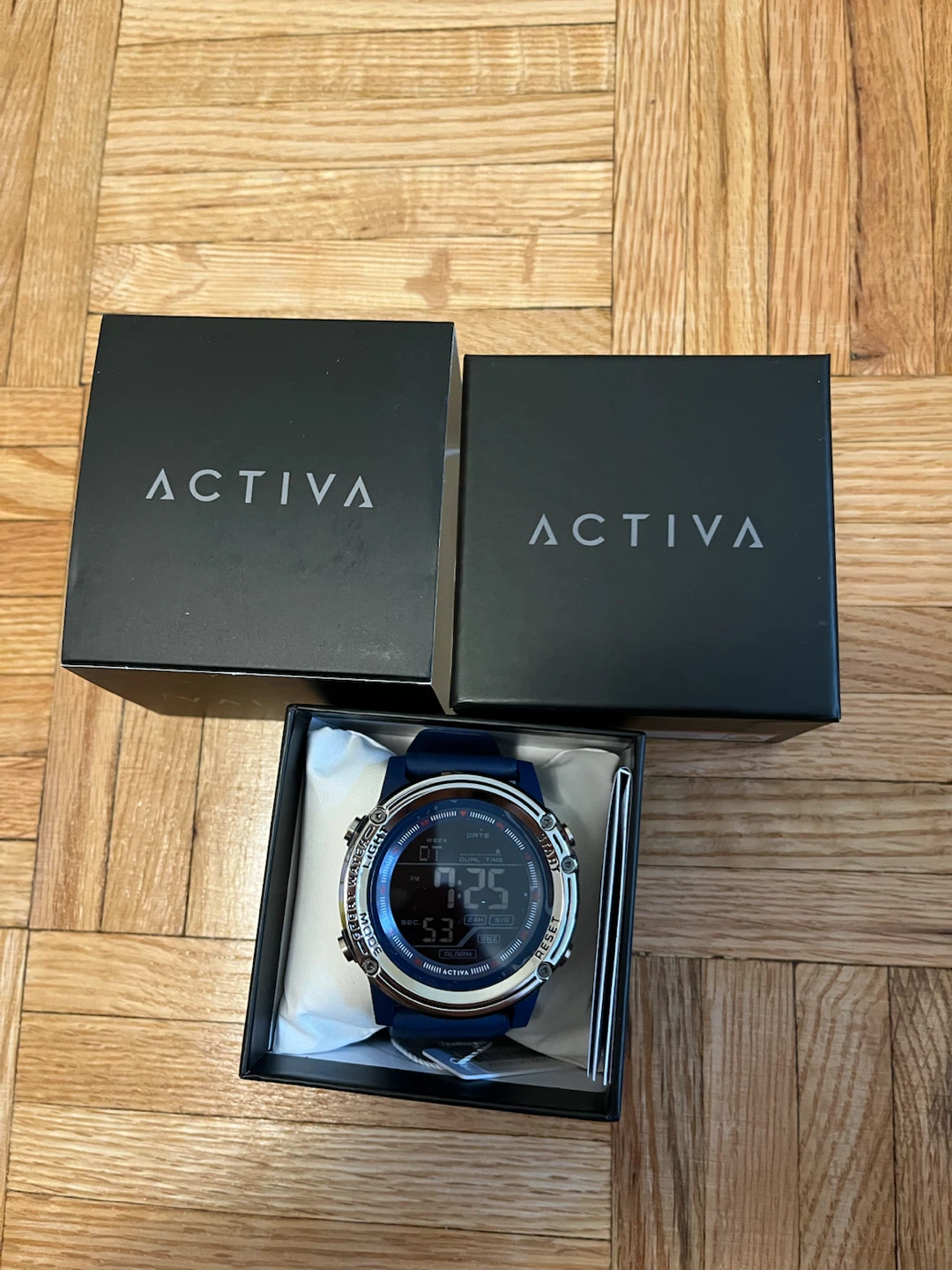 Activa x Invicta Men’s Digital Watch 52mm Blue – Box & Tag - photo 4
