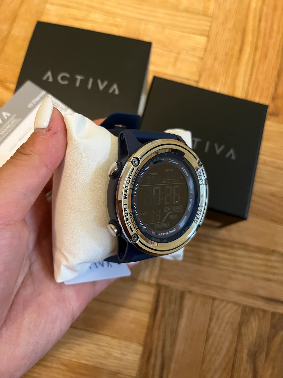 Activa x Invicta Men’s Digital Watch 52mm Blue – Box & Tag - photo 5