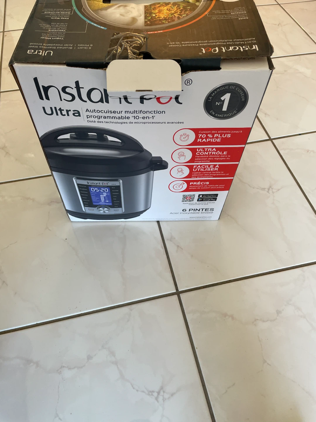 Instant Pot Ultra 10-in-1 Multi-Use Pressure Cooker 6 Qt - photo 2