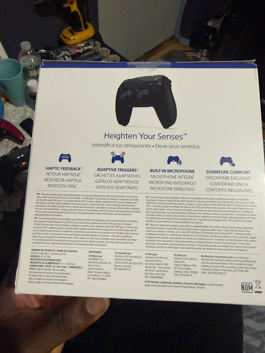 Sony PlayStation 5 DualSense Wireless Controller Midnight Black - photo 2