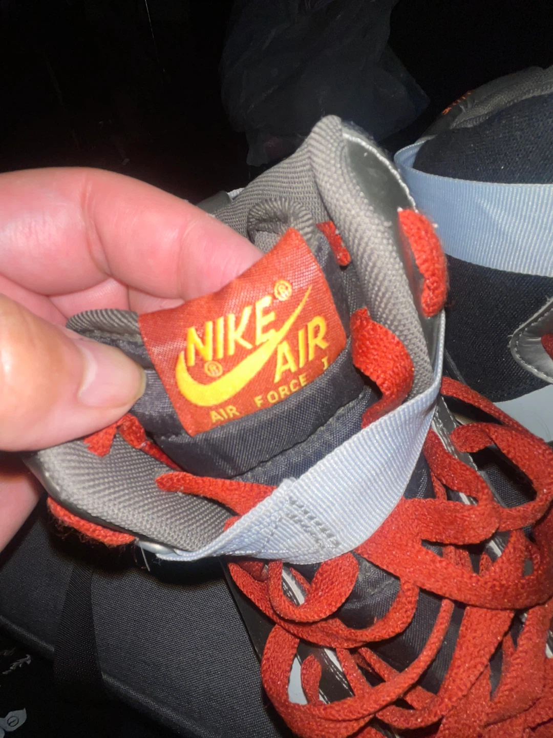 Nike Air Force 1 High 'Newsprint Pewter'  sz13 - photo 2