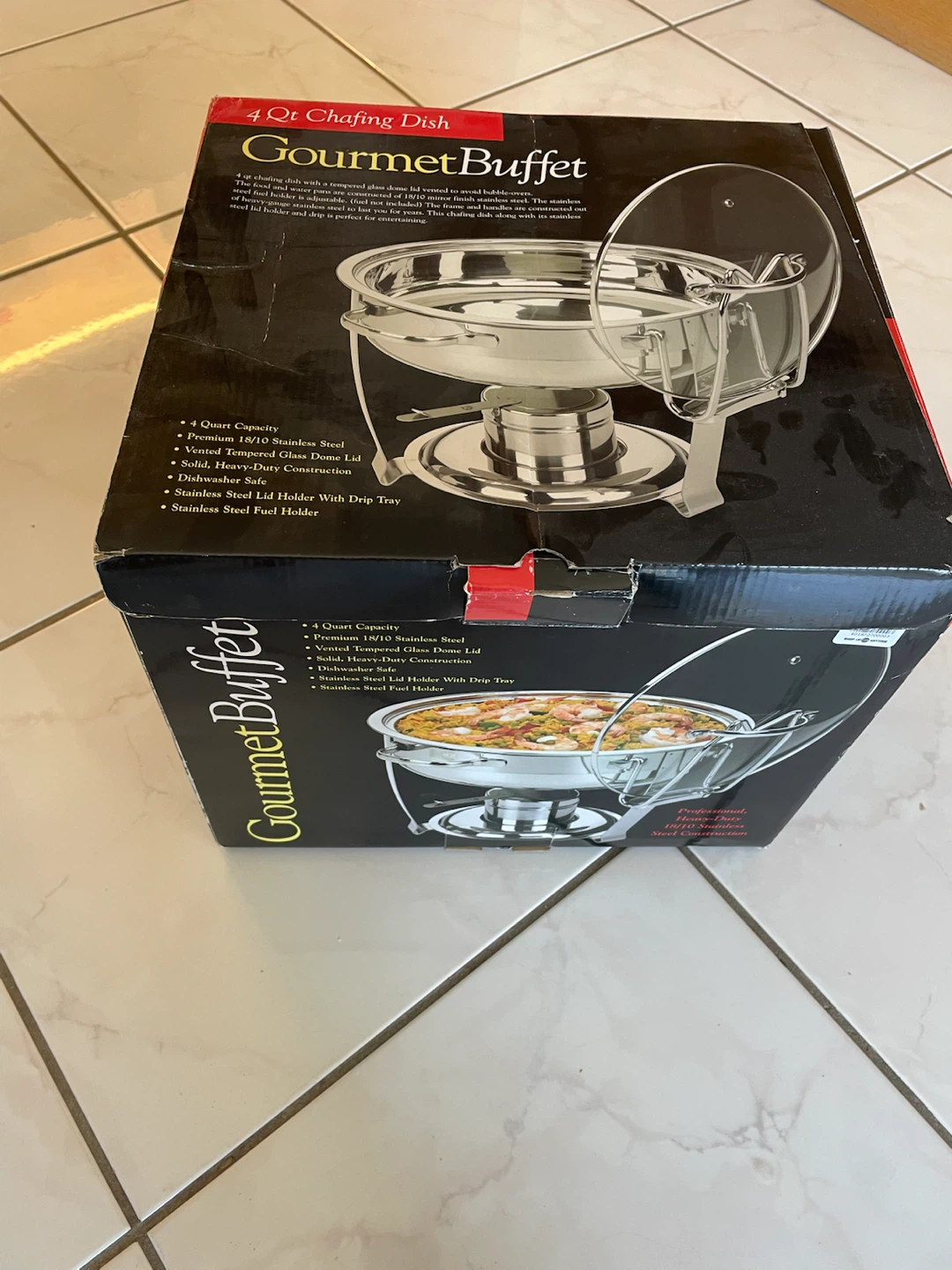 Gourmet Buffet 4 Qt Chafing Dish - photo 3