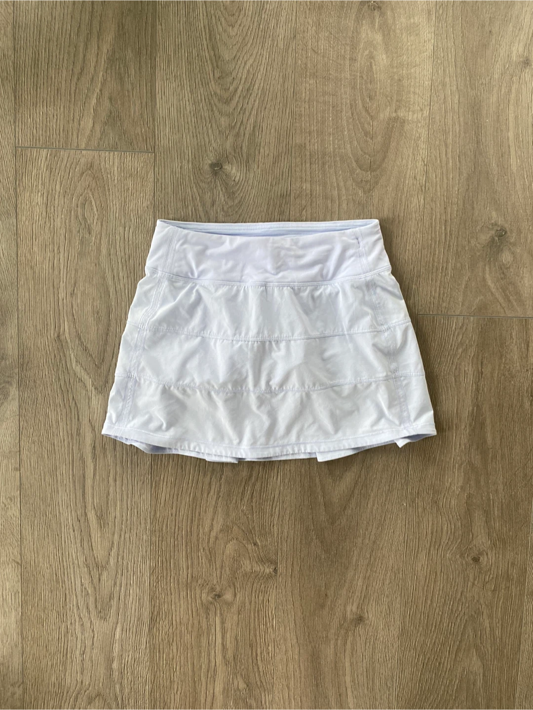 Lululemon pace rival skirt light blue