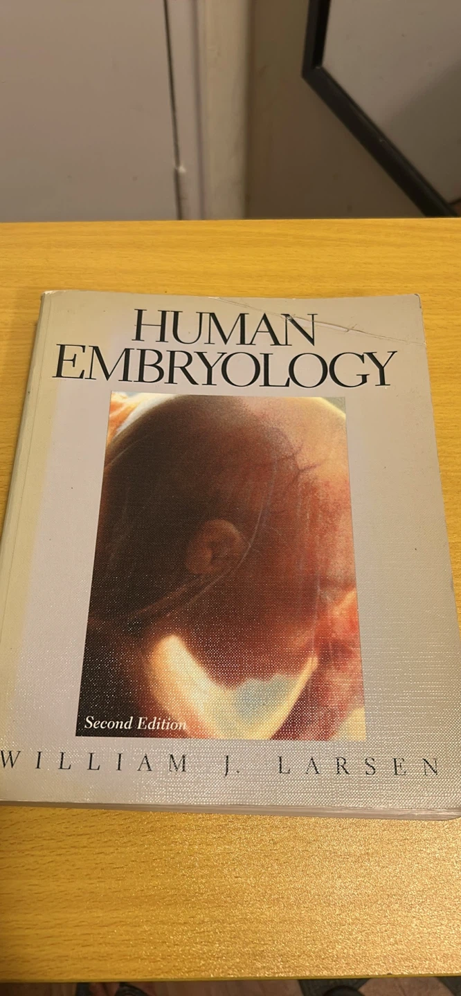 Human Embryology Textbook by William J. Larsen