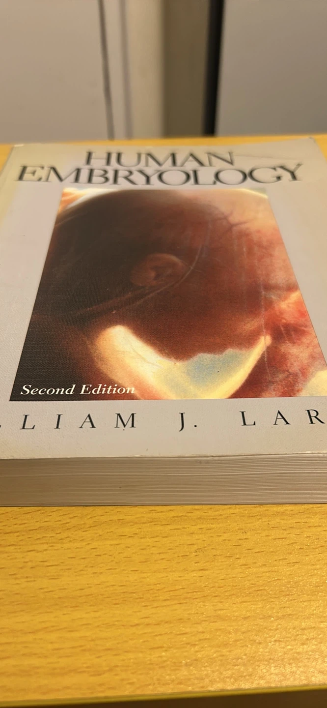 Human Embryology Textbook by William J. Larsen - photo 2