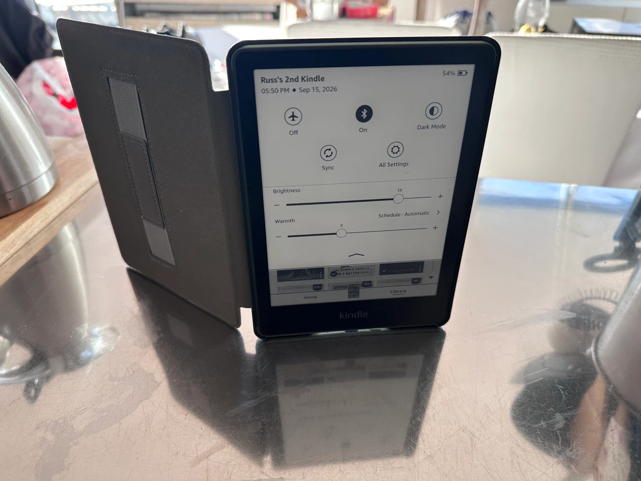 Amazon Kindle Paperwhite 11th gen with cover