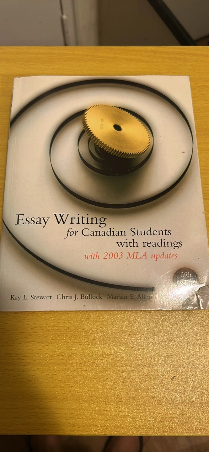 Essay Writing for Canadian Students, Fifth Edition