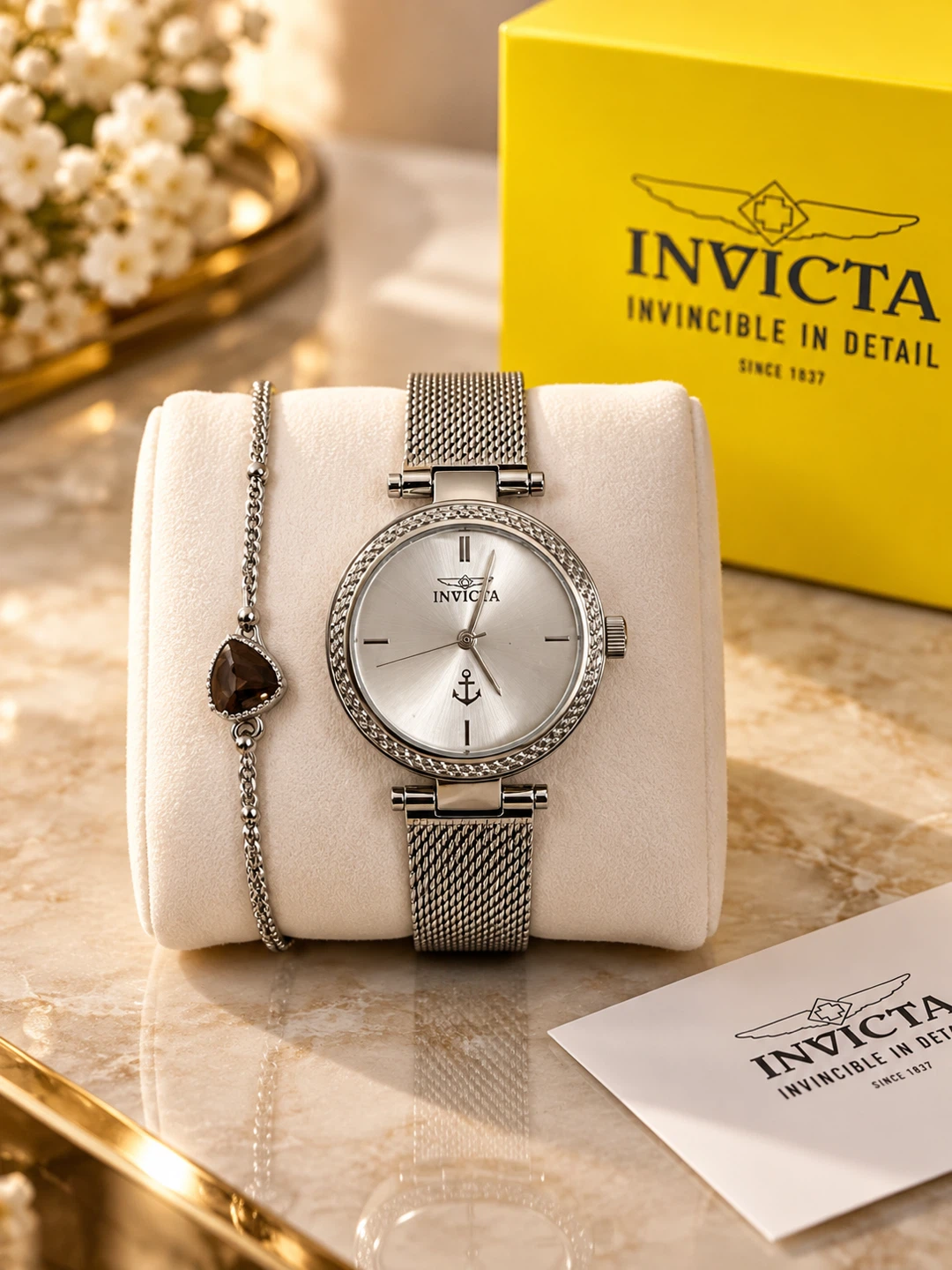 NEW Invicta Women’s Watch + Bracelet Set – Box & Tag