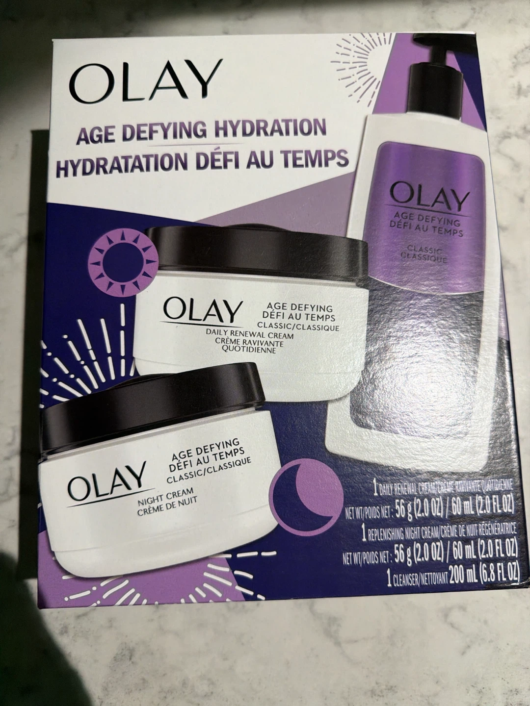 Olay Age Defying Hydration 3-Piece Skin Care Set