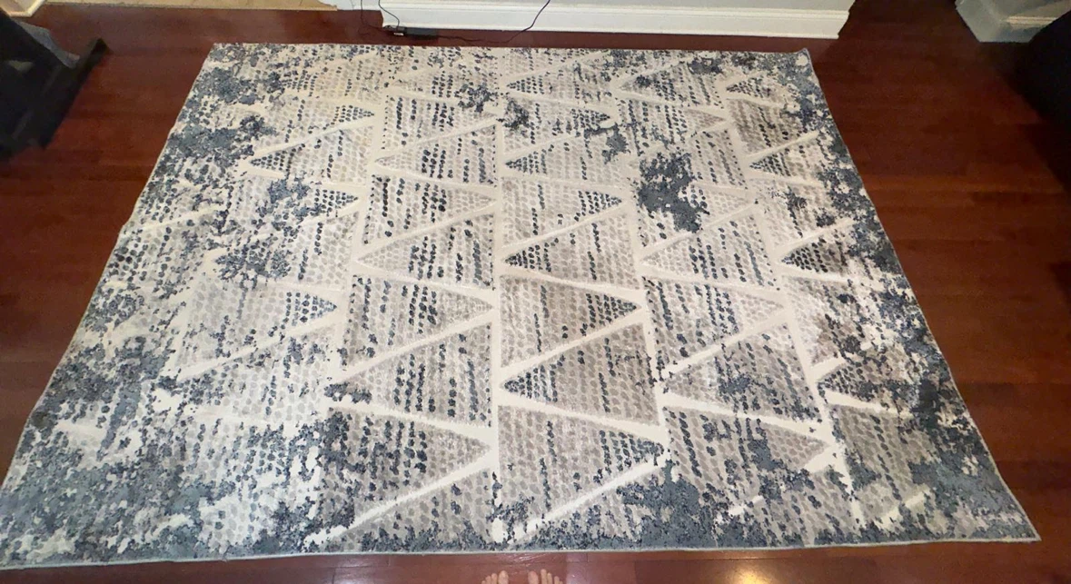 Abstract Geometric Area Rug - photo 4