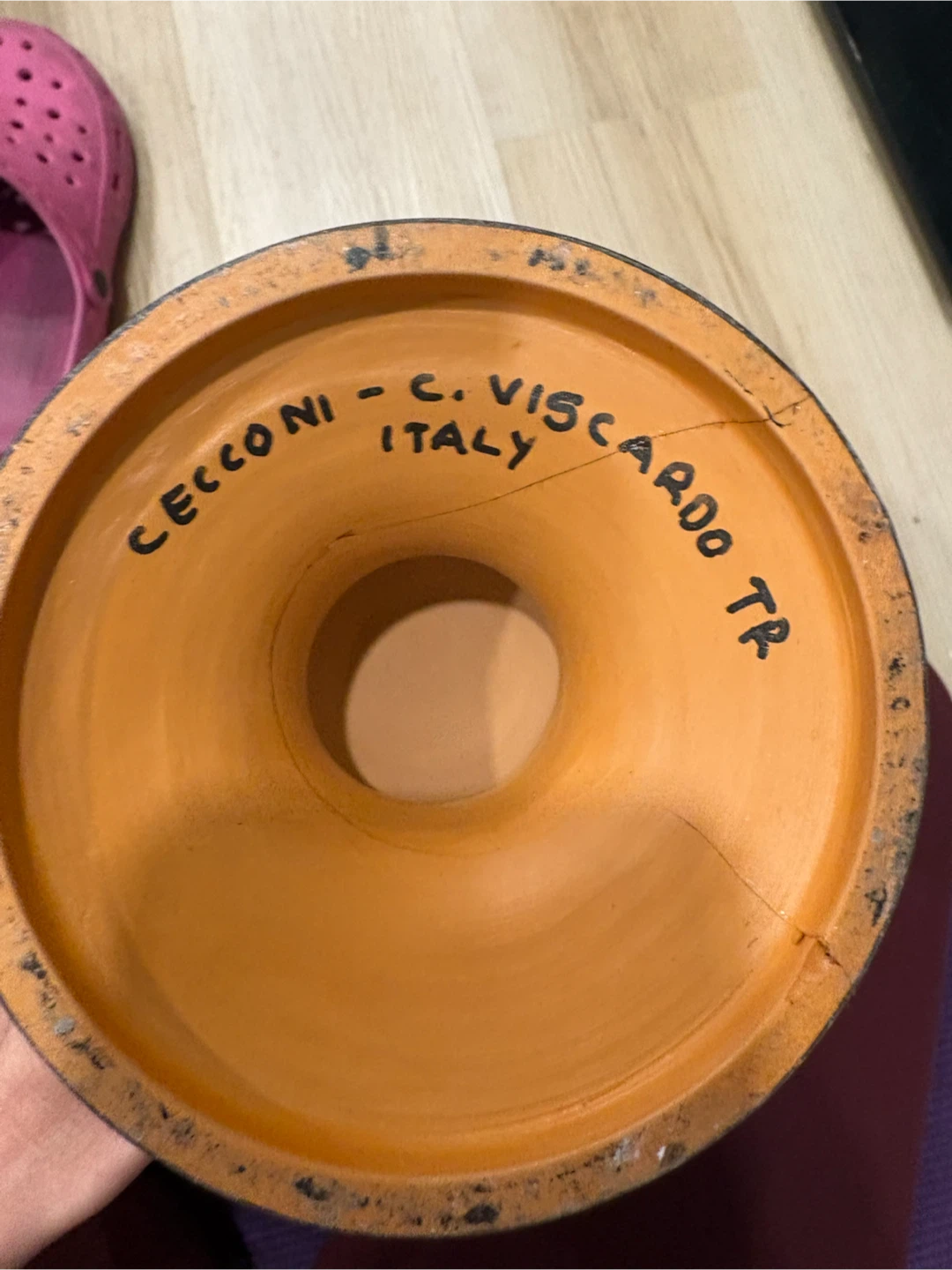 Cecconi C. Viscardo Italian Greek-Style Vase - photo 3