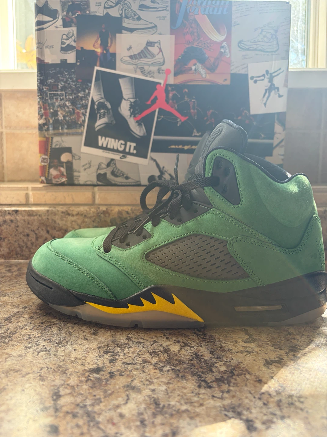 Air Jordan 5 Retro Lucky Green - photo 3