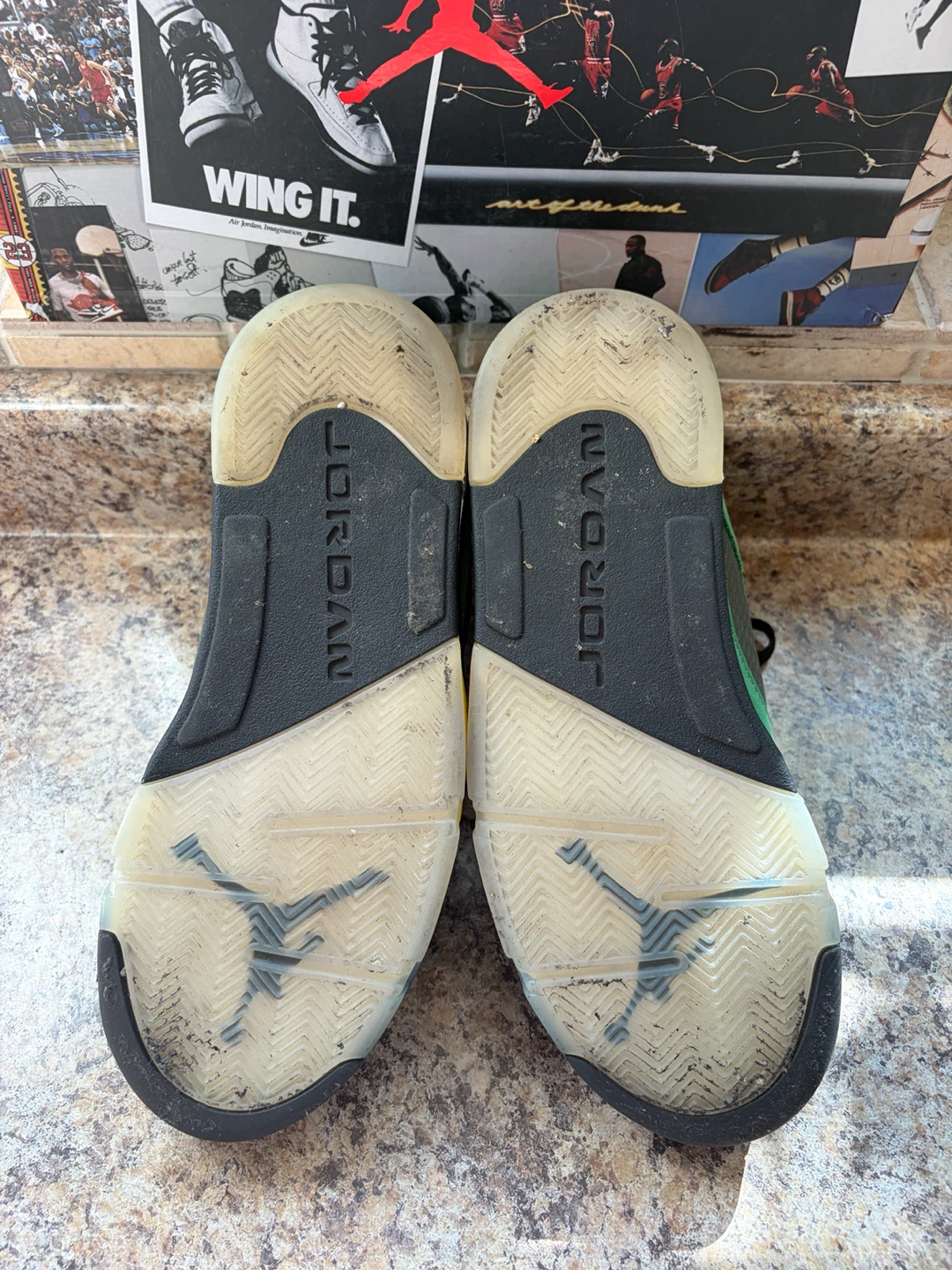 Air Jordan 5 Retro Lucky Green - photo 5