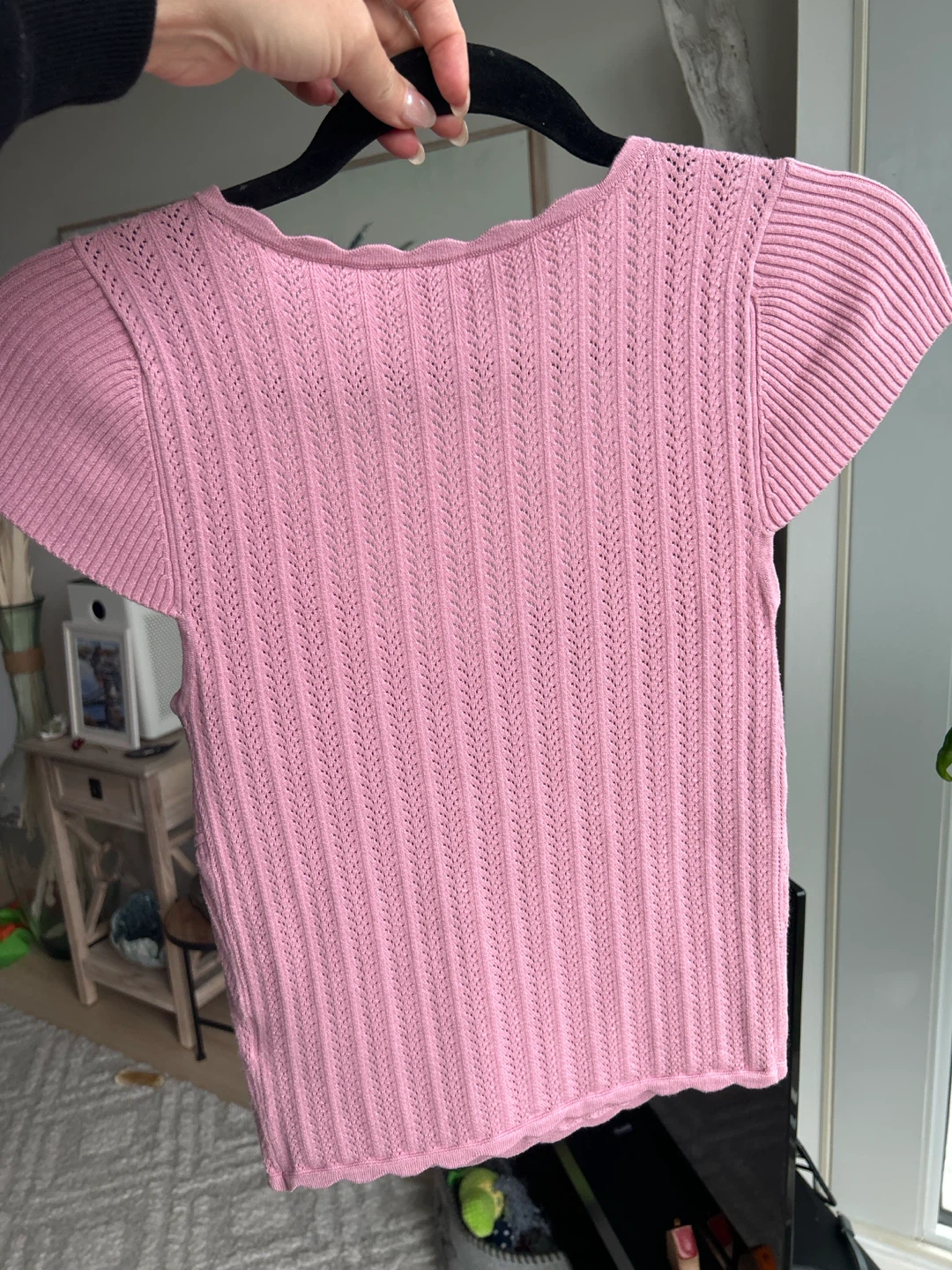 Wilfred Pink Knit Top - photo 2