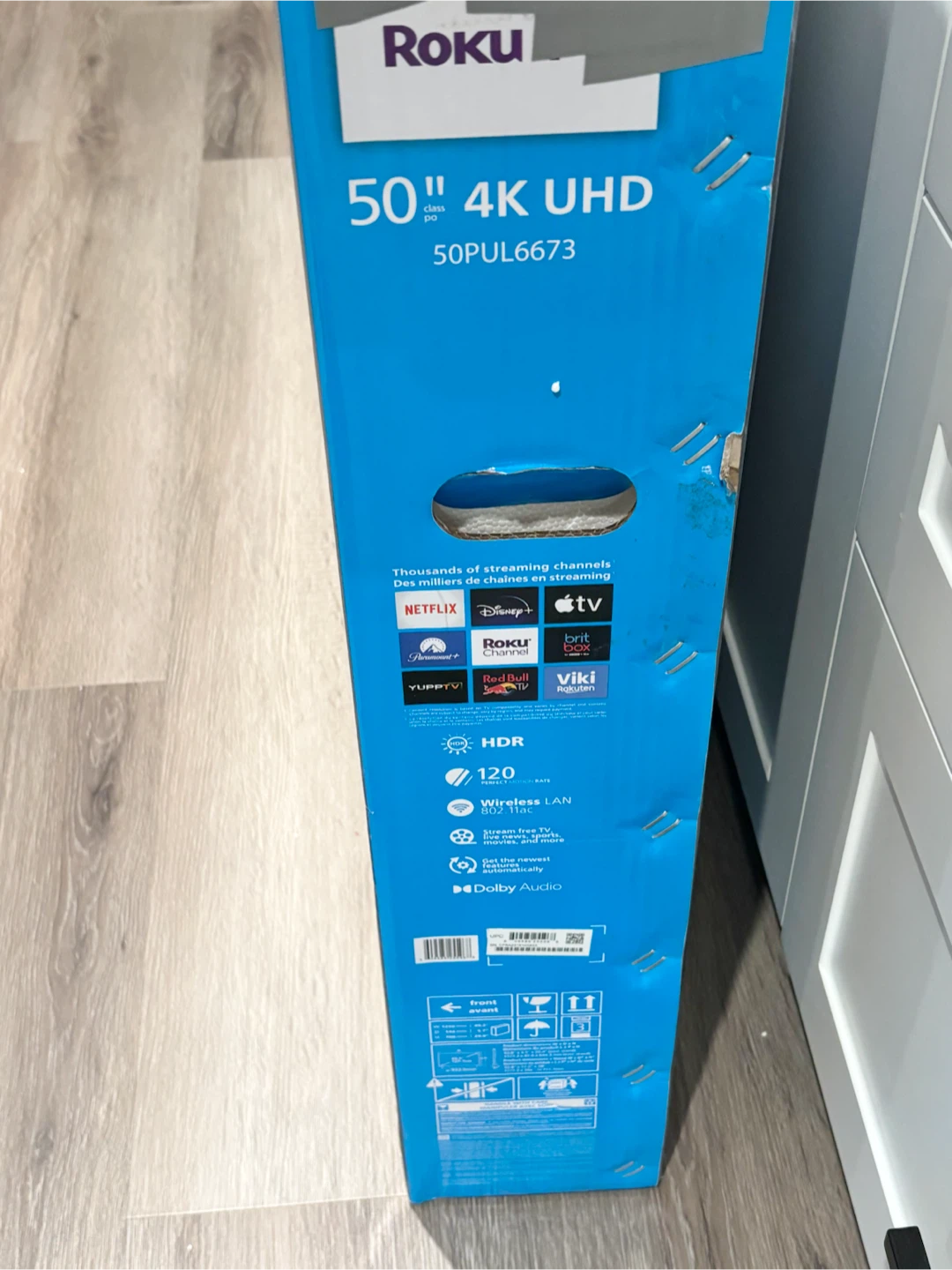 Philips 50" 4K Roku Smart TV - photo 2
