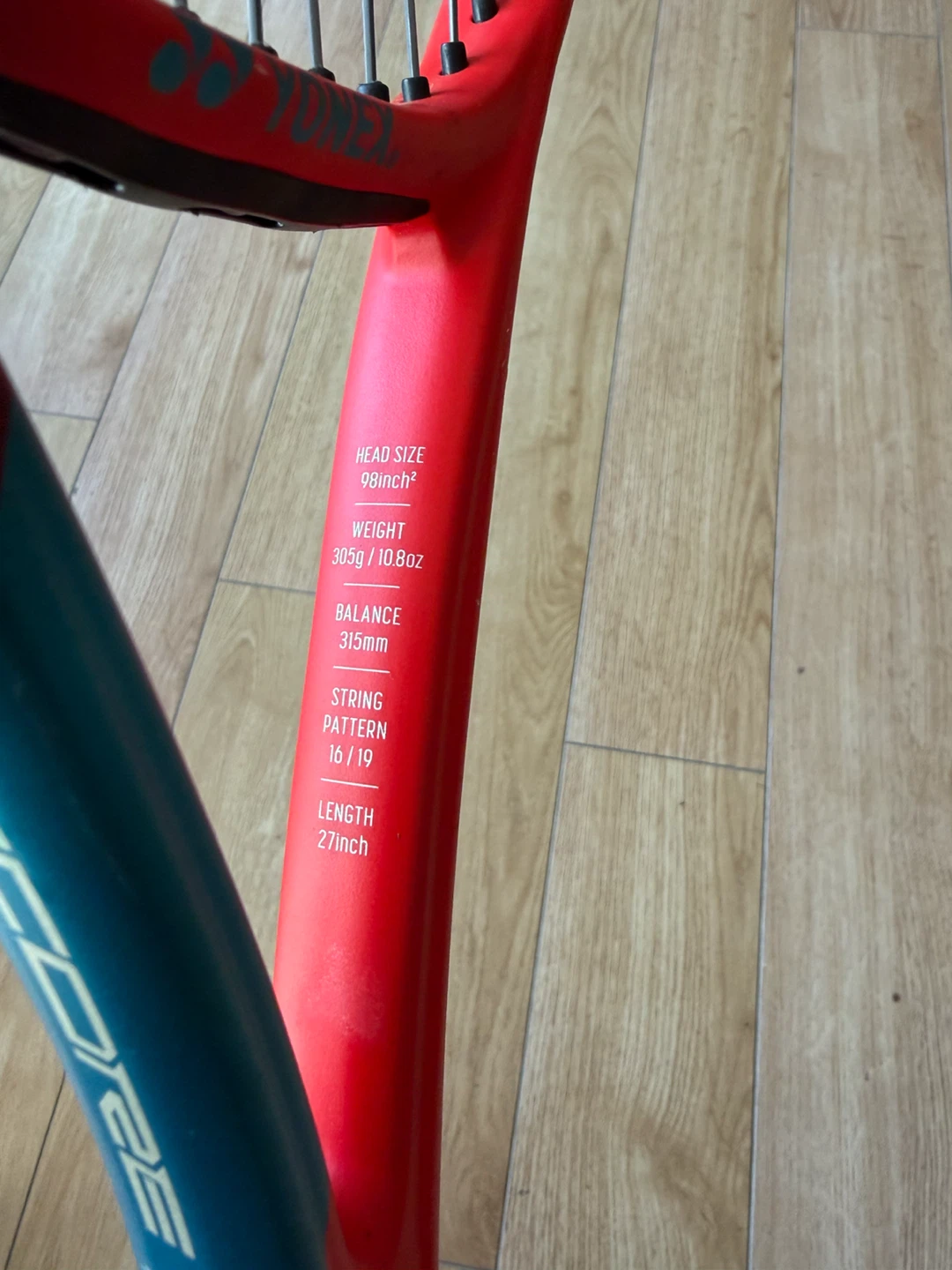 Yonex VCORE Tennis Racquet - photo 4