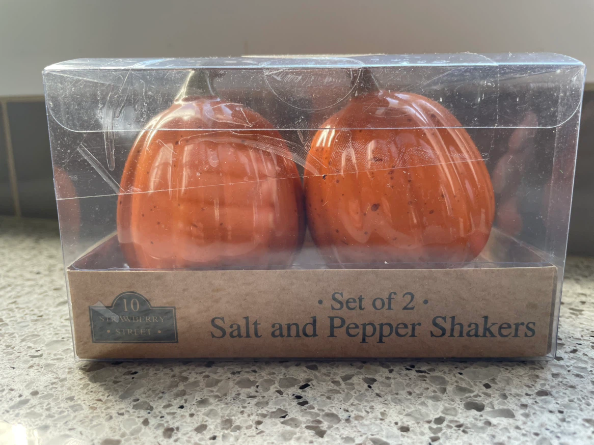 Pumpkin Salt and Pepper Shakers