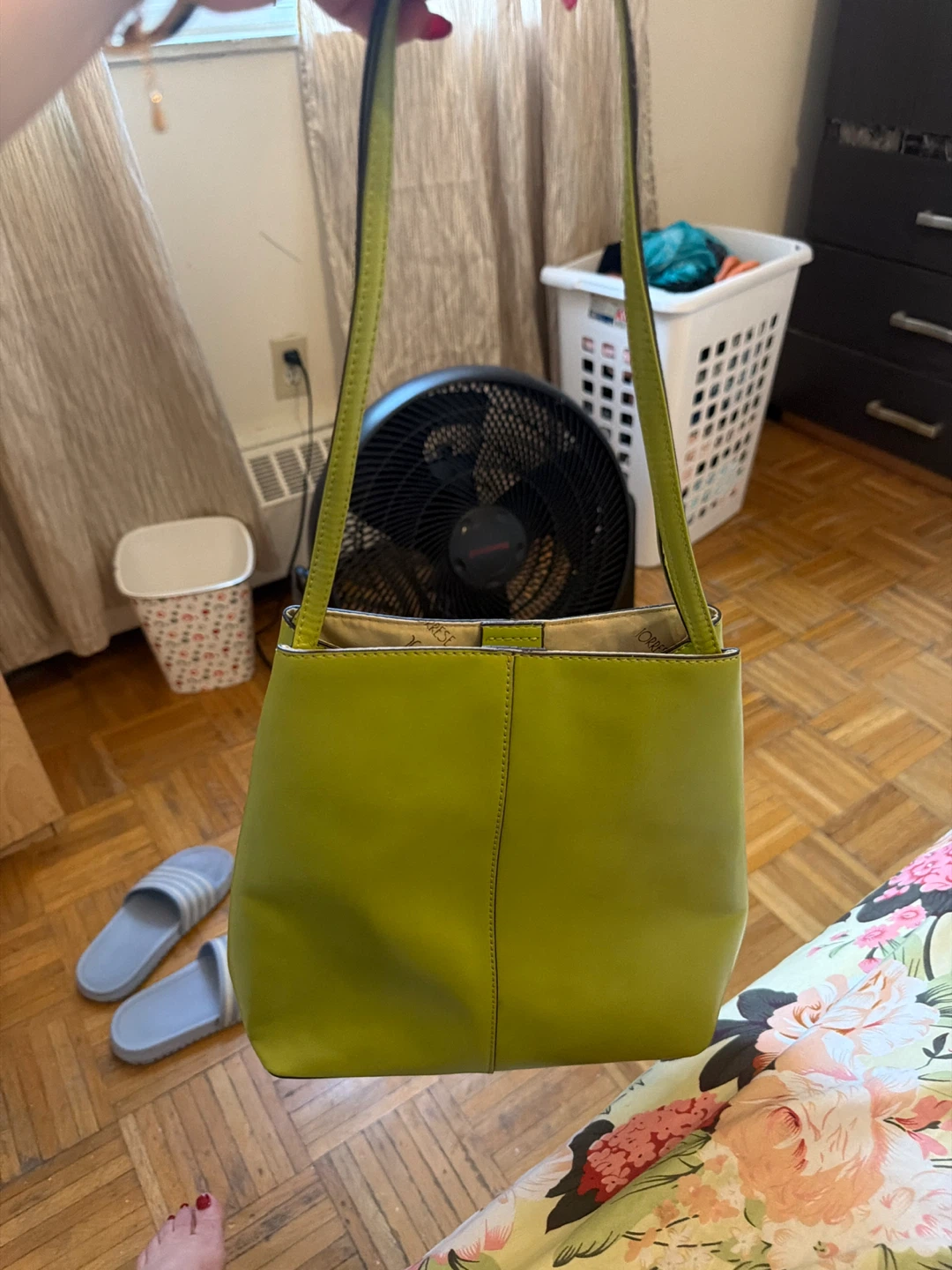 Lime Green Jorrese Shoulder Bag