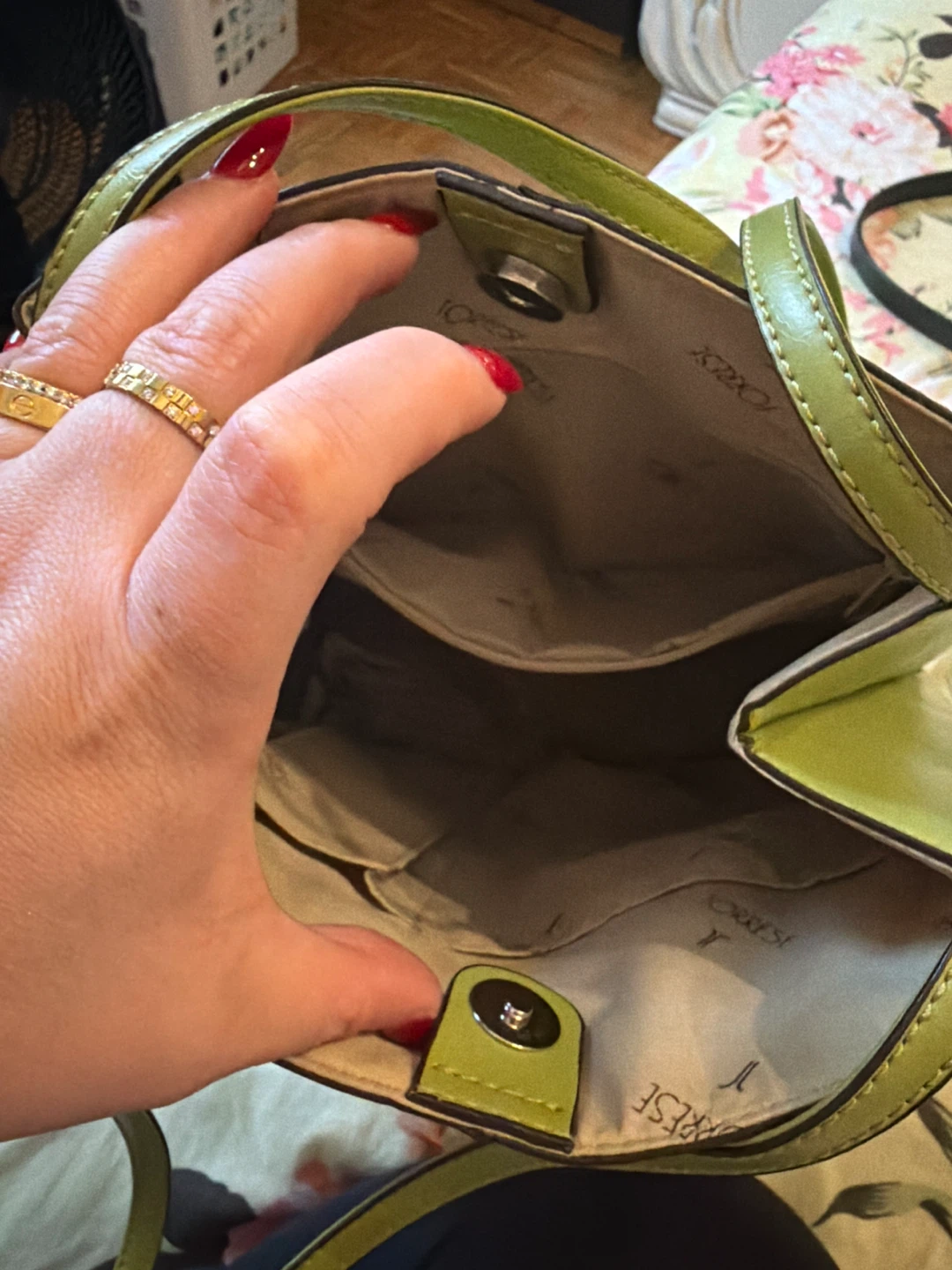 Lime Green Jorrese Shoulder Bag - photo 3