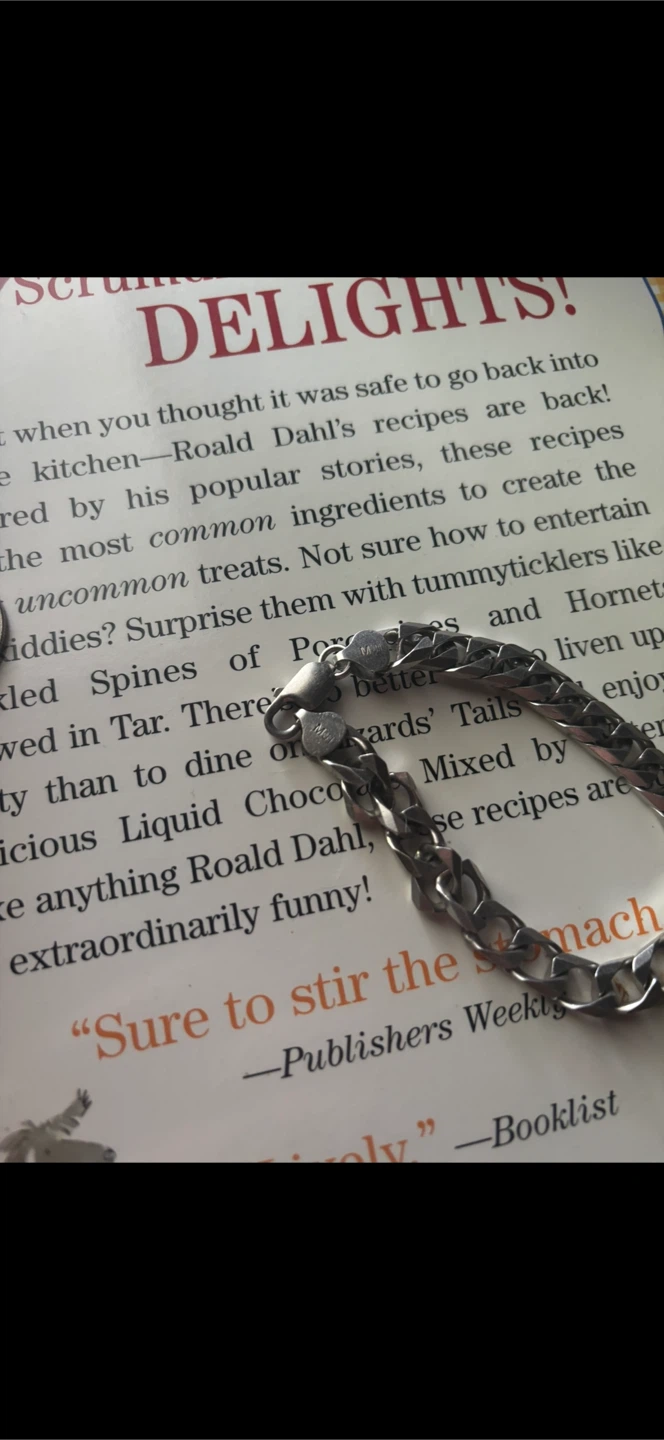 Silver chain bracelet - photo 2