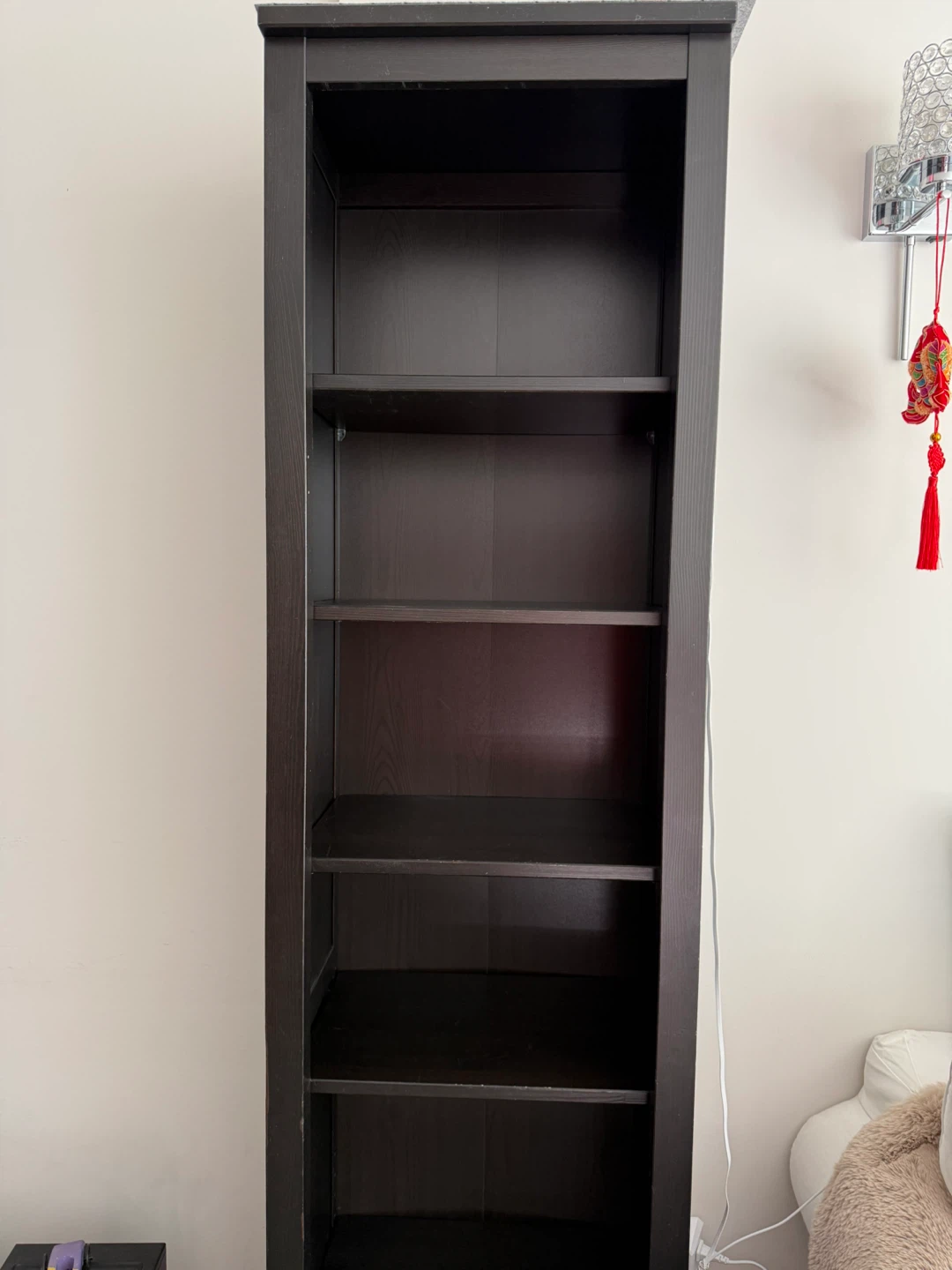 IKEA HEMNES Bookcase - Black-brown