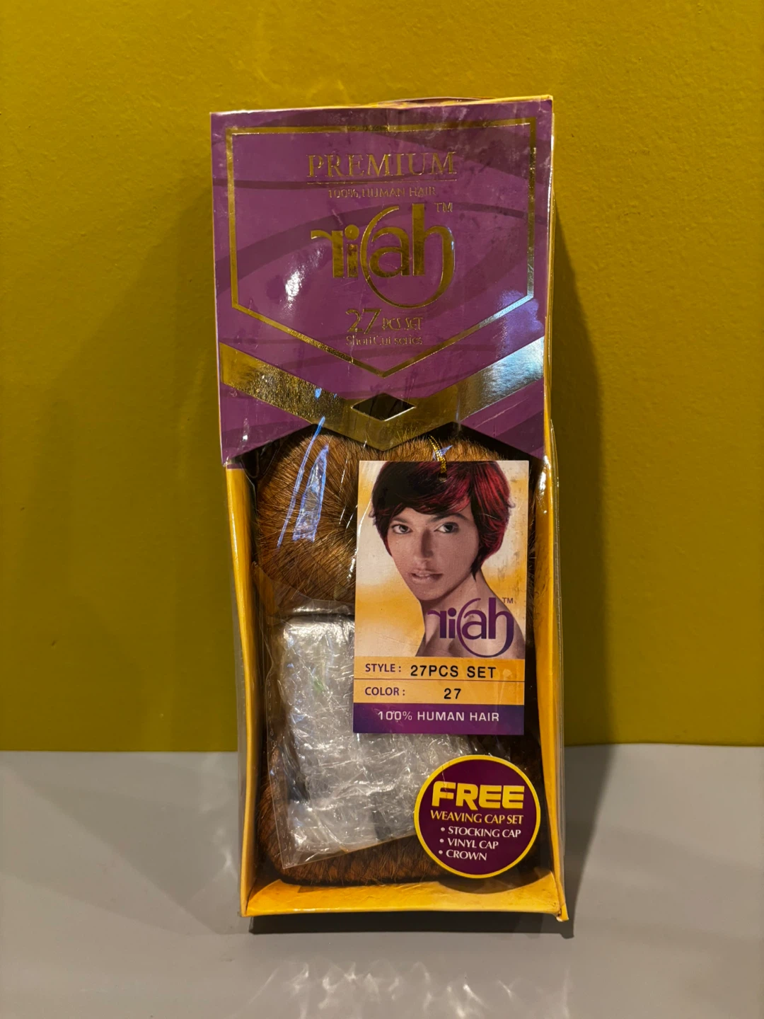 riah Premium 100% Human Hair 27pcs Set Color 27