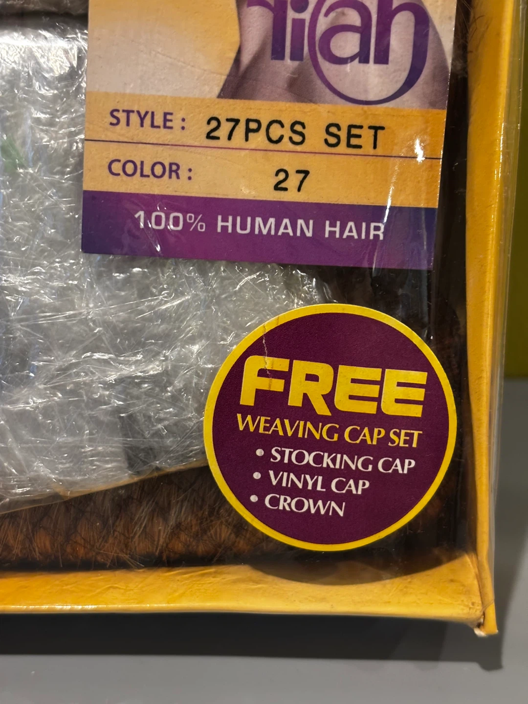 riah Premium 100% Human Hair 27pcs Set Color 27 - photo 5