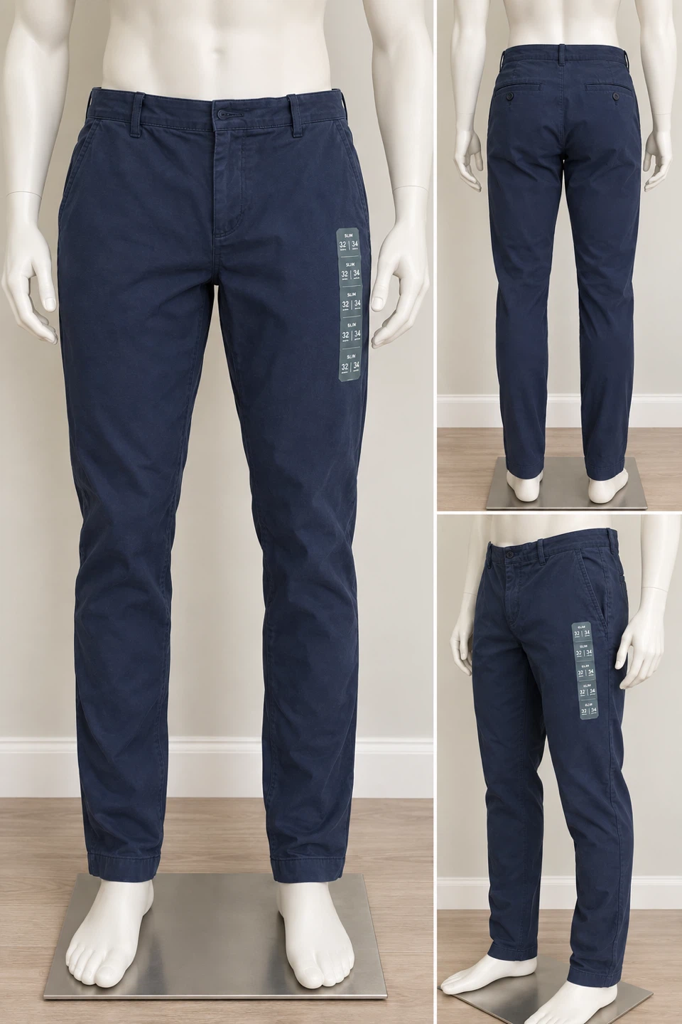 J.Crew Flex Slim Fit Pants Navy 32x34