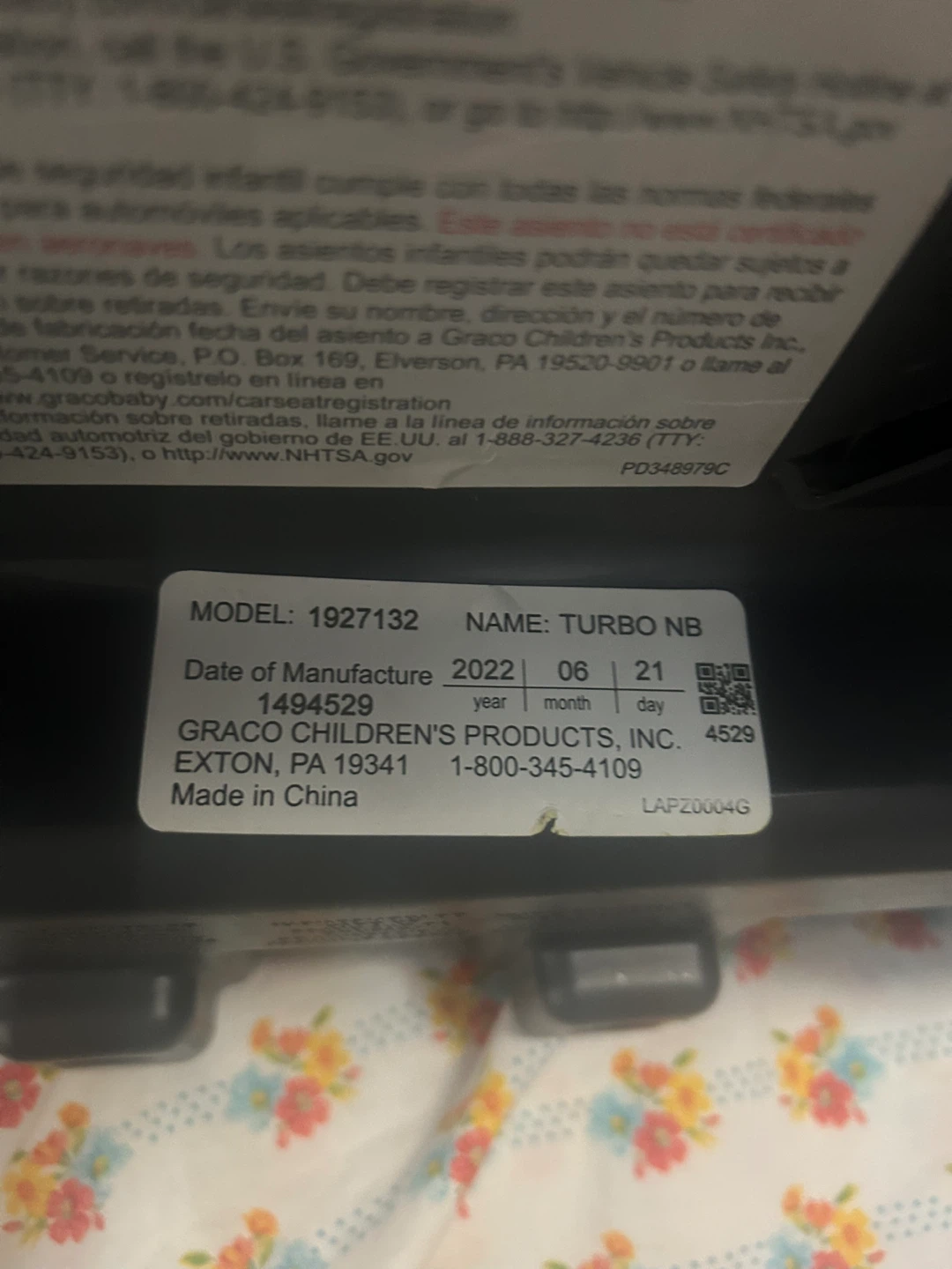 Graco Turbo NB Booster Seat - photo 3