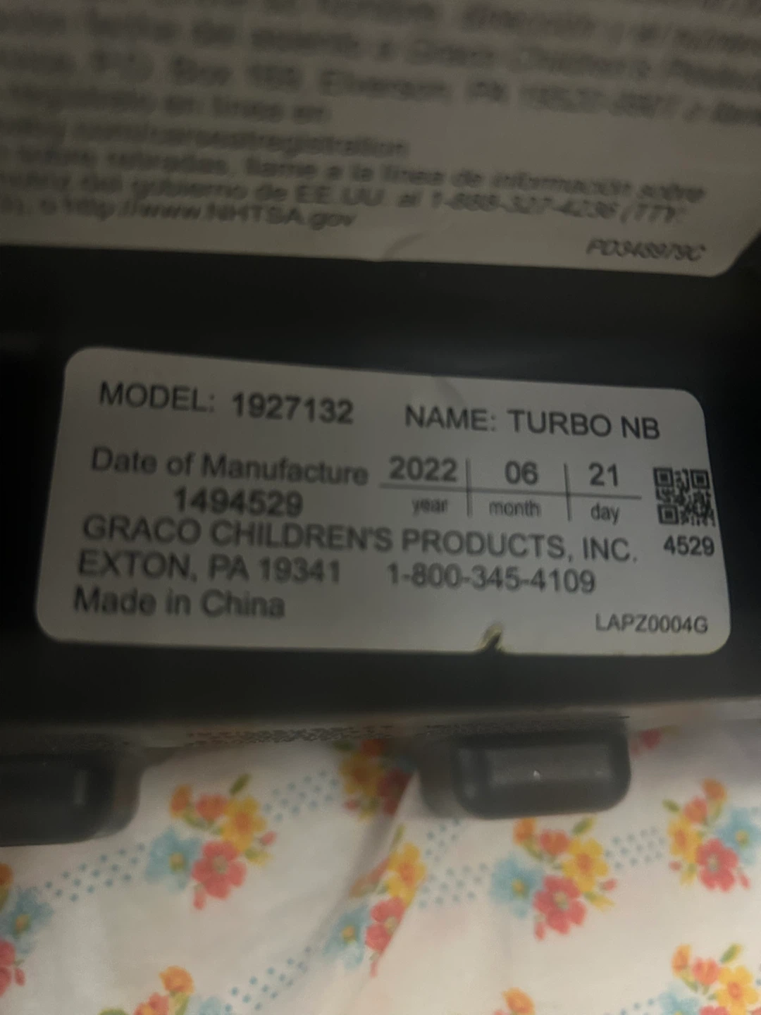 Graco Turbo NB Booster Seat - photo 4