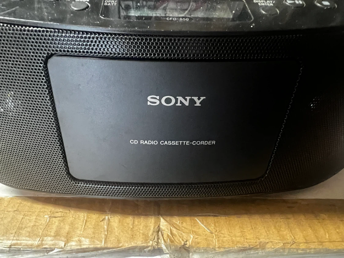Sony CFD-S50 CD Radio Cassette-Corder - photo 5