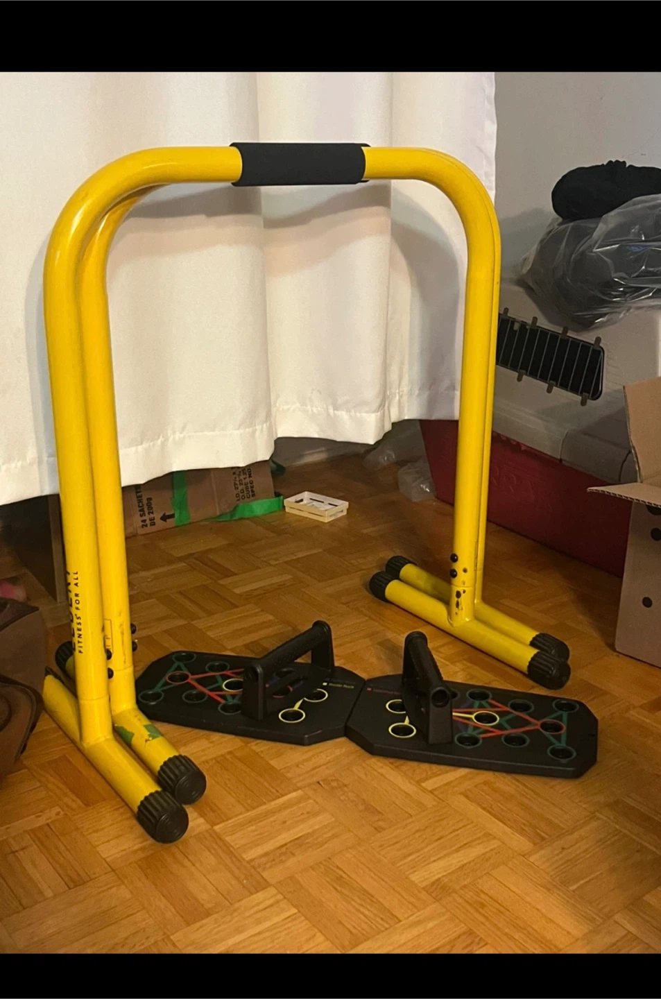 Dip Bars and Push up Trainer