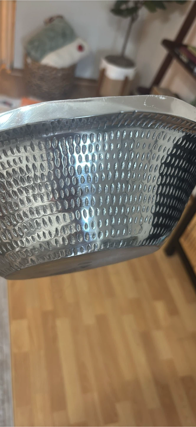 Decorative Pewter Serving Bowl - photo 3
