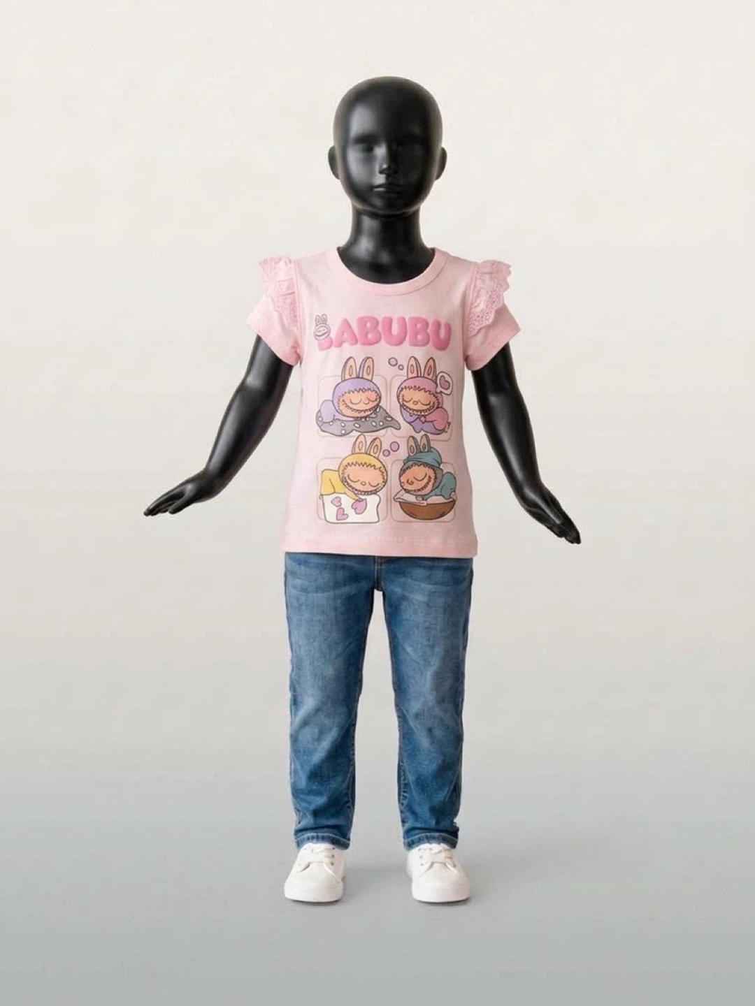 Labubu Kids T-shirts (2 Pack) Size 4