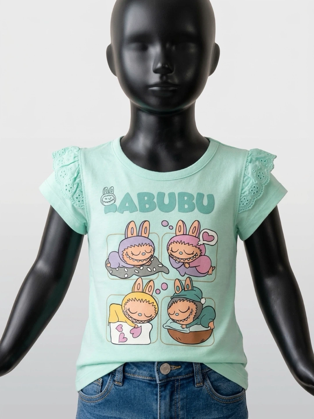 Labubu Kids T-shirts (2 Pack) Size 4 - photo 2