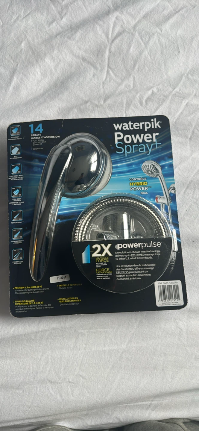 Waterpik PowerSpray+ Handheld Shower Head - photo 2