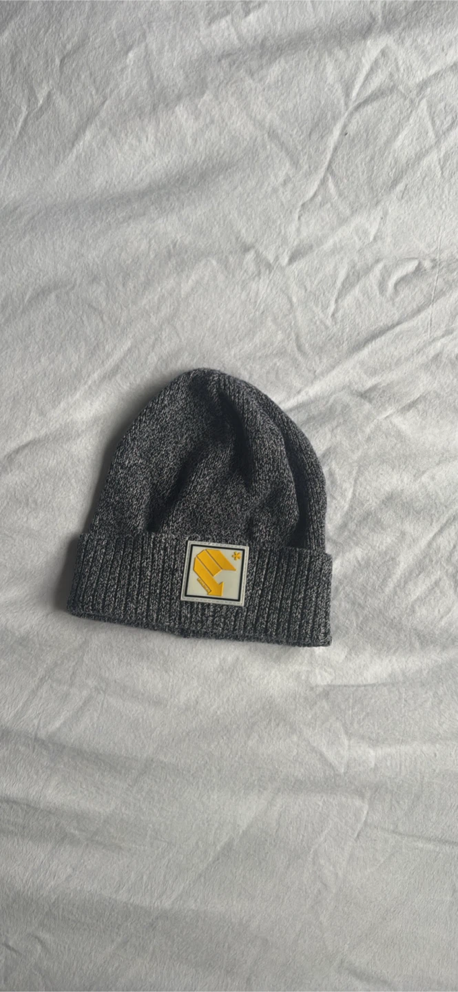 Fitted Charcoal Grey Beanie
