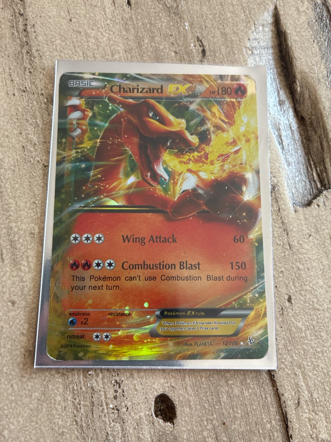 Charizard EX  Pokemon Card