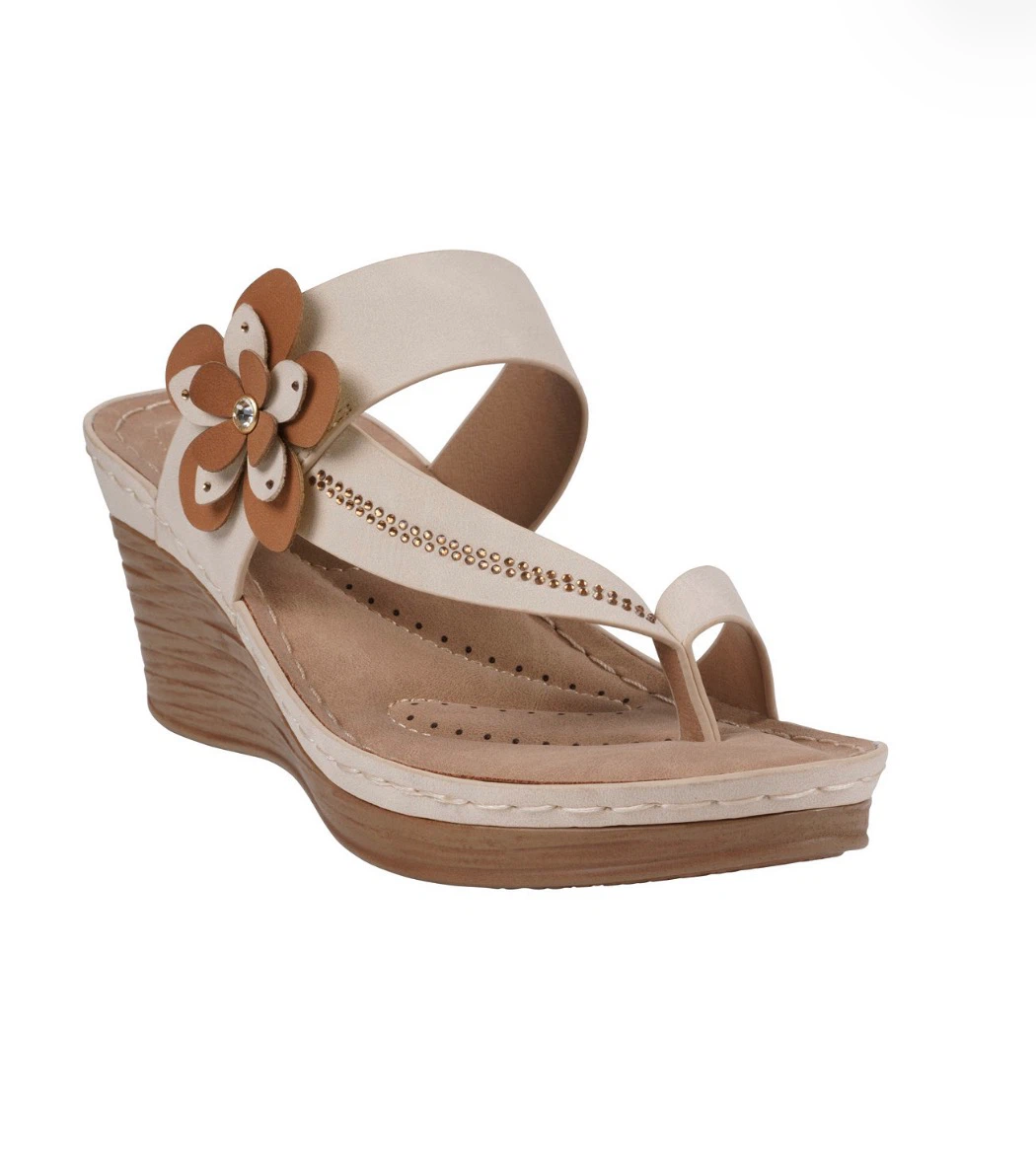 G.C. Shoes Taryn Wedge Sandals