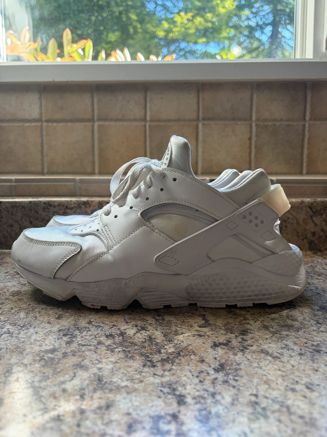 Nike Air Huarache Sneakers - All White - photo 3